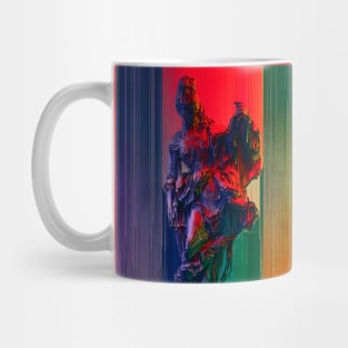 Justice - Glitch Art Mug